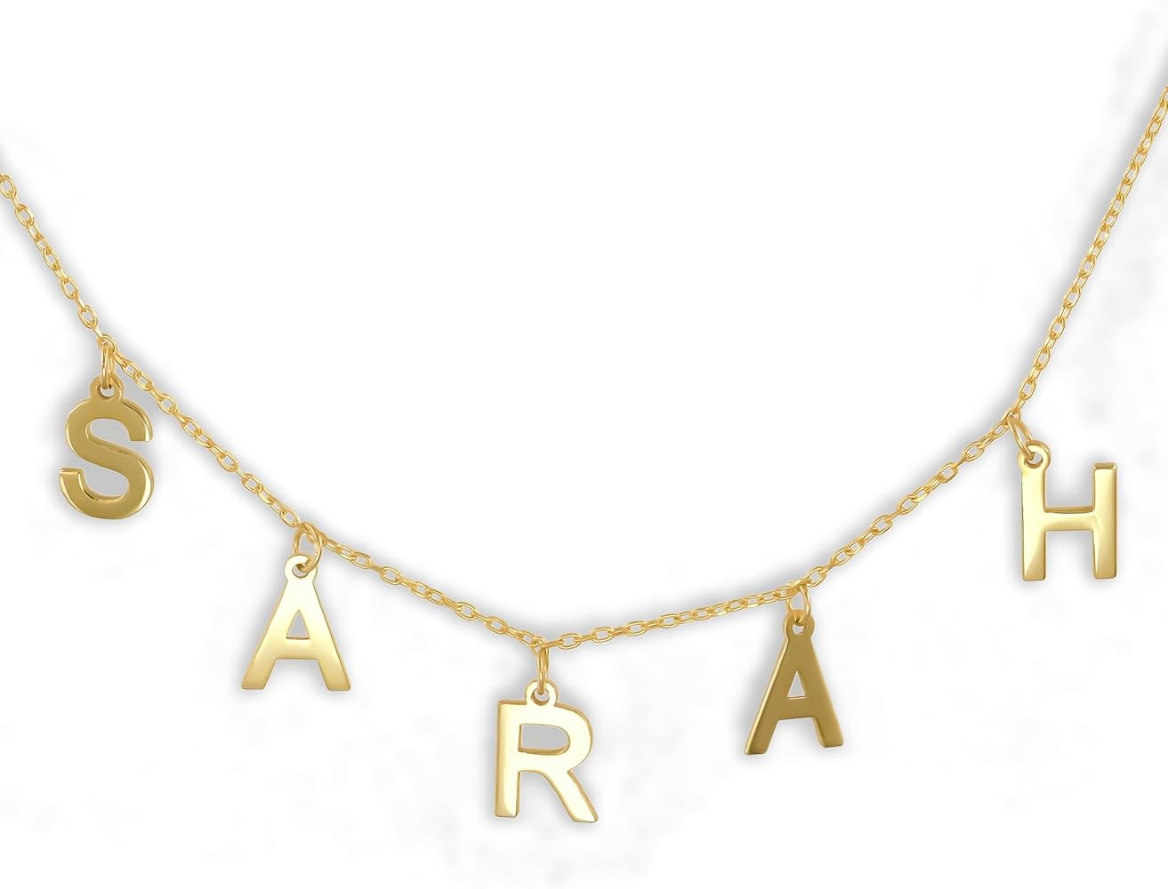 Custom Name Necklace Personalized, Sterling Silver Necklace for Women, Personal Gift Customized N... | Amazon (US)