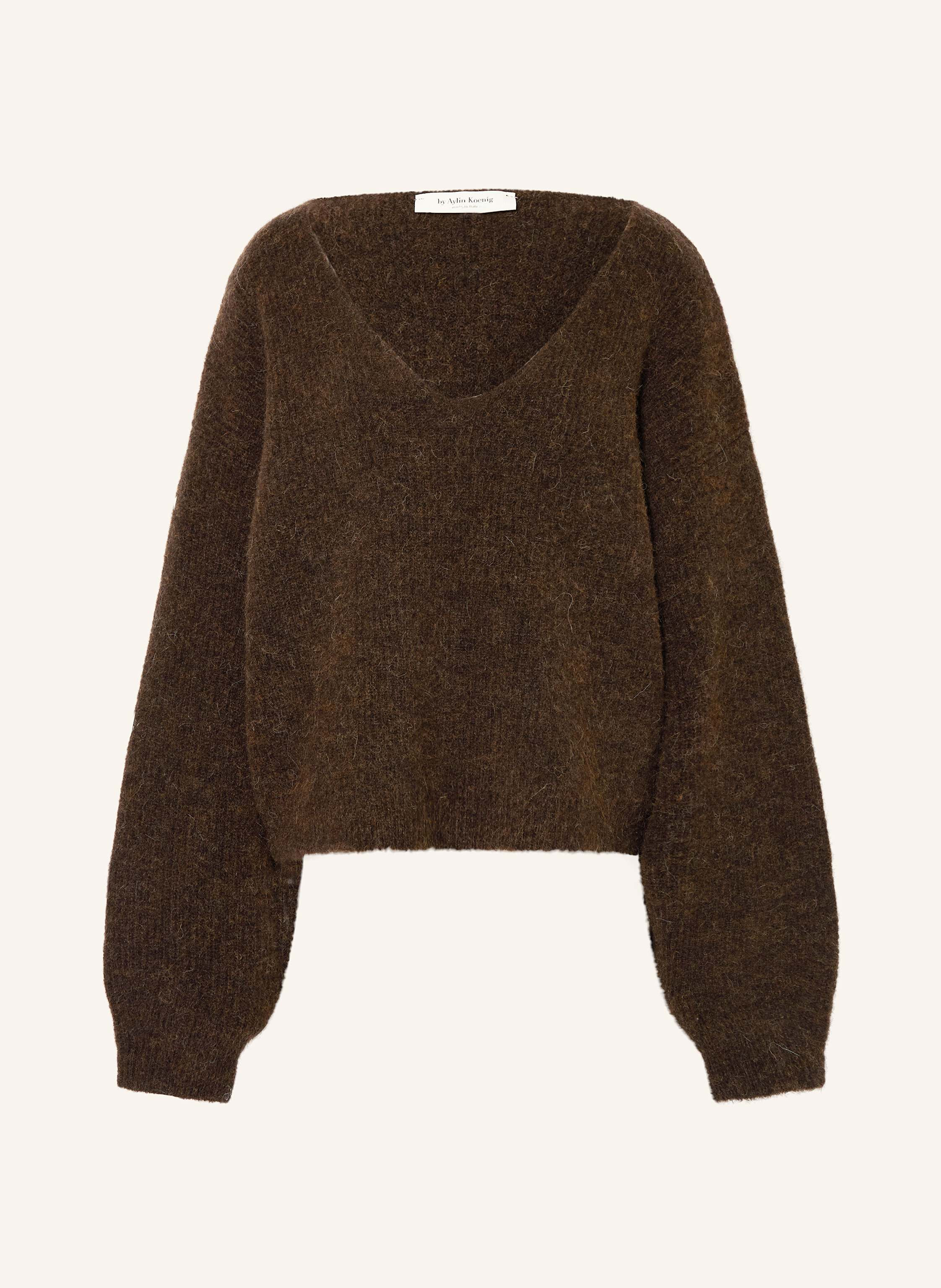 by Aylin Koenig Pullover PARIS 2.0 mit Alpaka in dunkelbraun | Breuninger (DACH)