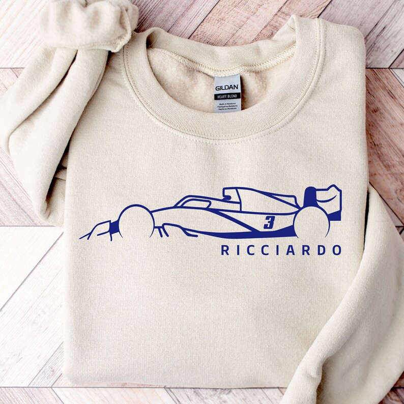 Daniel Ricciardo F1 Fan Sweatshirt | McLaren Team Sweatshirt | Formula 1 Sweatshirt | RIC3 Sweats... | Etsy (US)