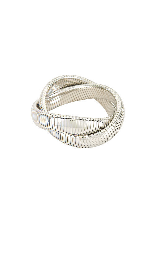 BRACHA She's The Moment Bracelet in Metallic Silver. | Revolve Clothing (Global)