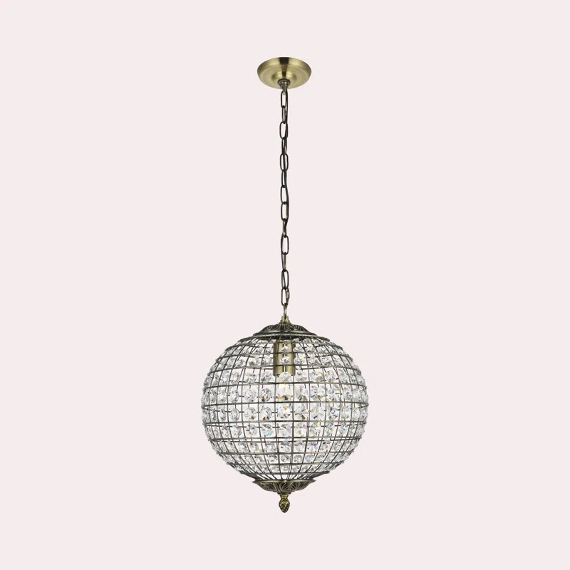 Andrews 1 - Light Antique Bronze Single Pendant | Wayfair North America