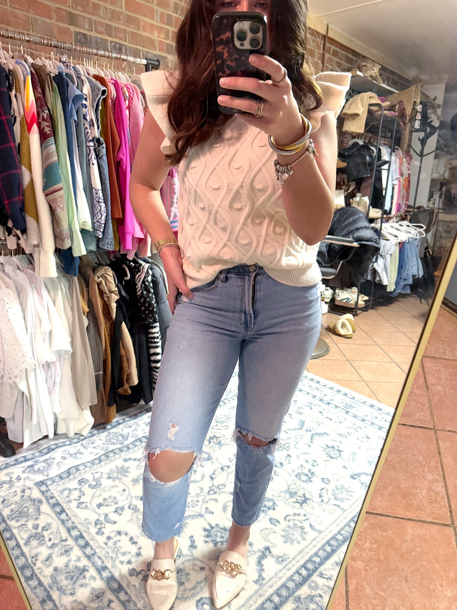 work ootd (top is from the pants store) 

#LTKWorkwear #LTKHoliday #LTKFindsUnder50