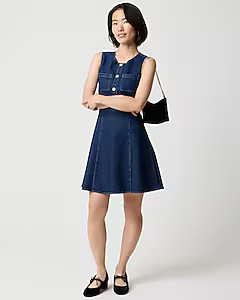 Denim mini dress | J.Crew Factory