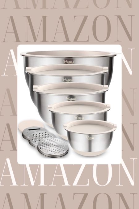 Amazon bowl set
Home finds
Mixing bowls 