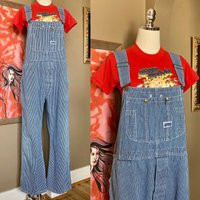 Vintage 90S Big Smith Hickory Stripe Overalls/Railroad | Etsy (US)