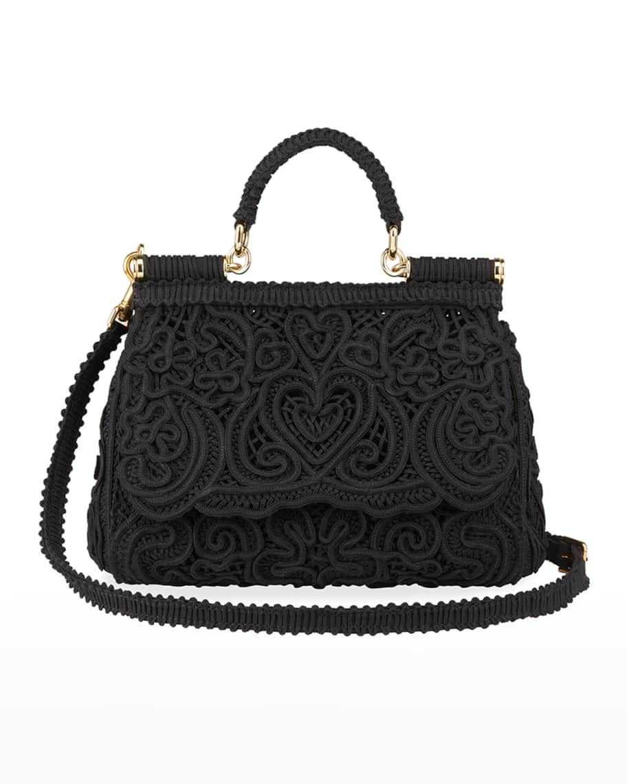 Miss Sicily Medium Lace Satchel Bag | Neiman Marcus