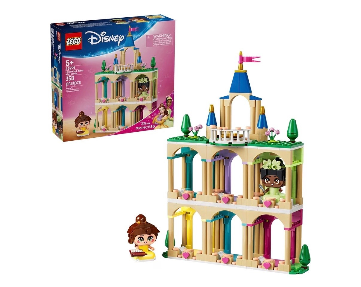 LEGO Disney Princess Mini Belle & Tiana with Castle 43291
Building Toys for Girls & Boys, Ages 5+, Disney Princess Toys, Pretend Play, 358 Pieces, Gift for Birthdays

Amazon kids finds

#LTKBaby #LTKKids #LTKstorytime