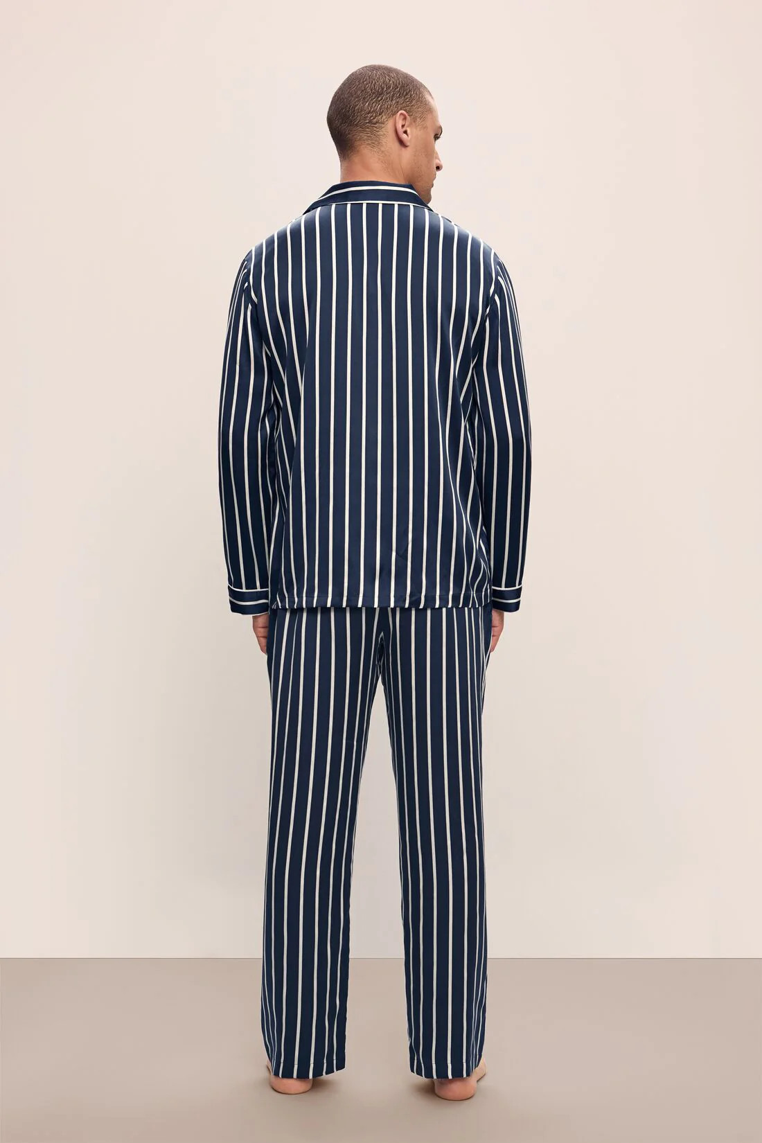 Charles Washable Silk Printed Long PJ Set | Eberjey