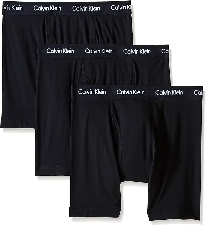 Calvin Klein Men's Cotton Stretch Multipack Boxer Briefs | Amazon (US)