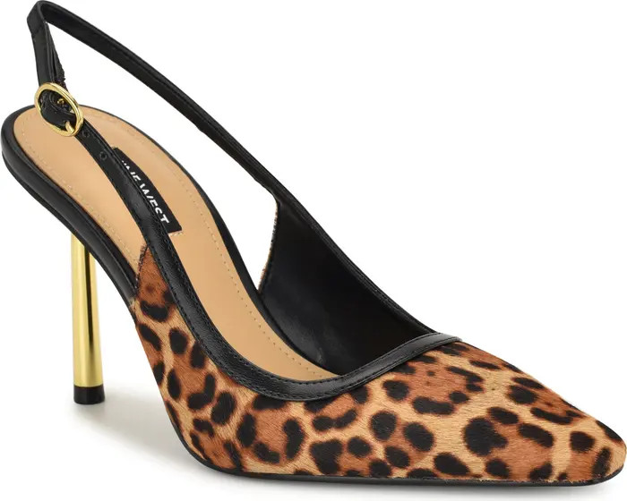 Nine West Orlanda Genuine Calf Hair Slingback Pump (Women) | Nordstrom | Nordstrom