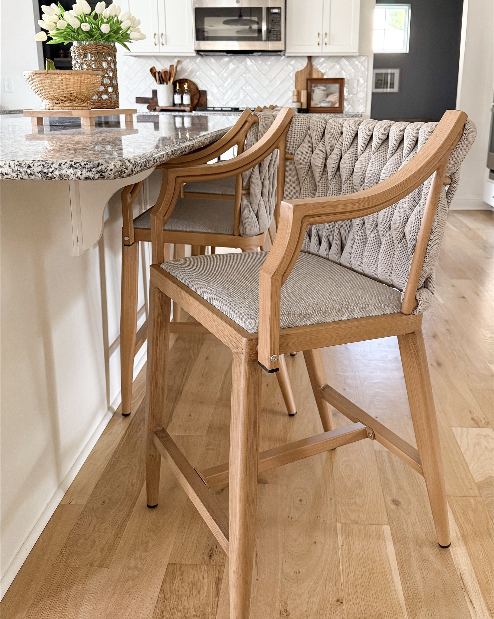 I think I’ve just found the barstools and their from Amazon! The frames are sturdy, the seats are incredibly comfortable and they’re even waterproof which means you can use them both inside and outside! 

#LTKFamily #LTKSeasonal #LTKHome