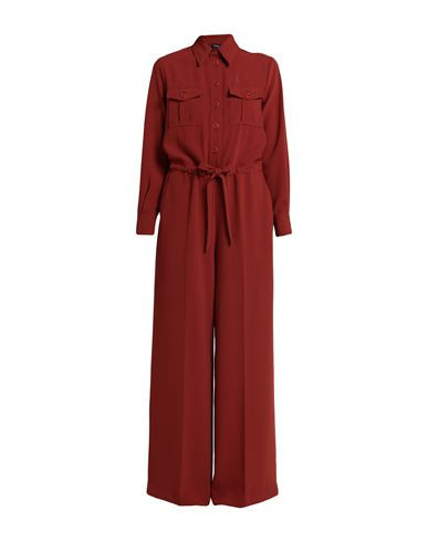 Aspesi Woman Jumpsuit Rust Size 4 Polyester | YOOX (US)