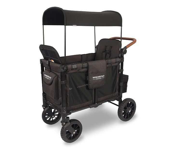 Wonderfold W2 Luxe Multifunctional Double Stroller Wagon | Pottery Barn Kids
