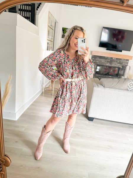 This floral dress from Amazon is a new fav! Wearing a size small and fits true to size! 

#amazonfind #amazonfahshion #springstyle #springdresses #spring

#LTKfit #LTKstyletip #LTKunder50