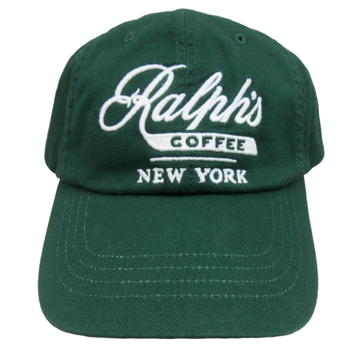 Polo Ralph Lauren Ralph's Coffee New York NYC Baseball Hat Cap Green NEW | eBay US