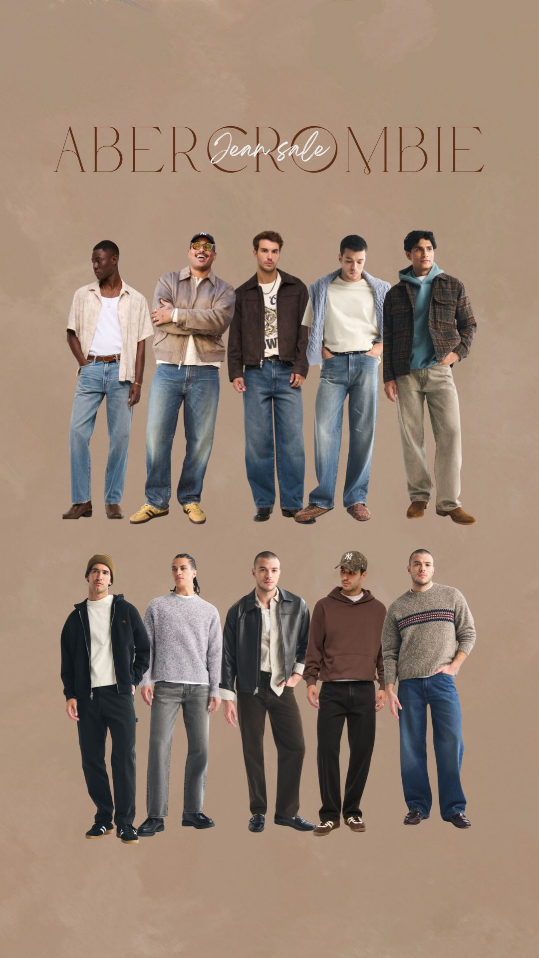 Abercrombie jean sale !! save up to 40% off on all jeans  

 #LTKSeasonal #LTKSaleAlert #LTKMens
