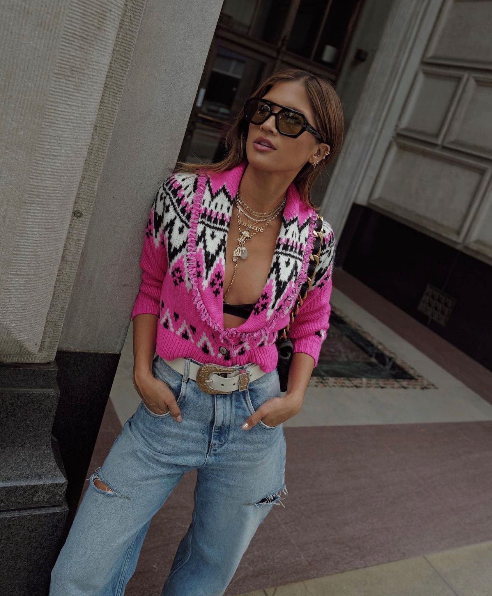 Living for this pop of pink 🎀 Wearing it with my Maison Margiela jeans & denim Chanel bag!

#LTKstyletip #LTKbeauty #LTKitbag