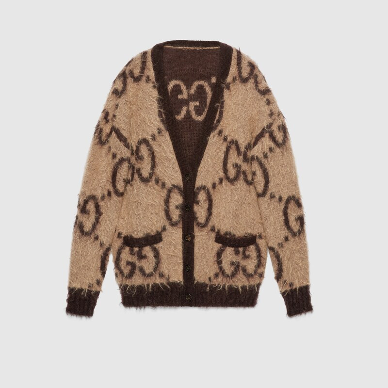 Reversible GG mohair wool cardigan | Gucci (US)