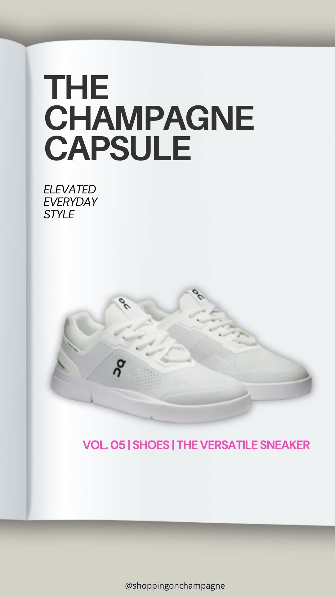 The Champagne Capsule: The Versatile Sneaker Edition
Effortless style starts with the perfect pair of sneakers. From airport days to sightseeing afternoons, these sleek white On shoes elevate every look. Styled with comfy travel layers and a feminine day dress, they’re your go-to for chic versatility. 

[travel outfit, airport outfit, sightseeing outfit, capsule wardrobe, white sneakers, On shoes, vacation style, elevated casual look]

#LTKShoeCrush #LTKActive #LTKOver40