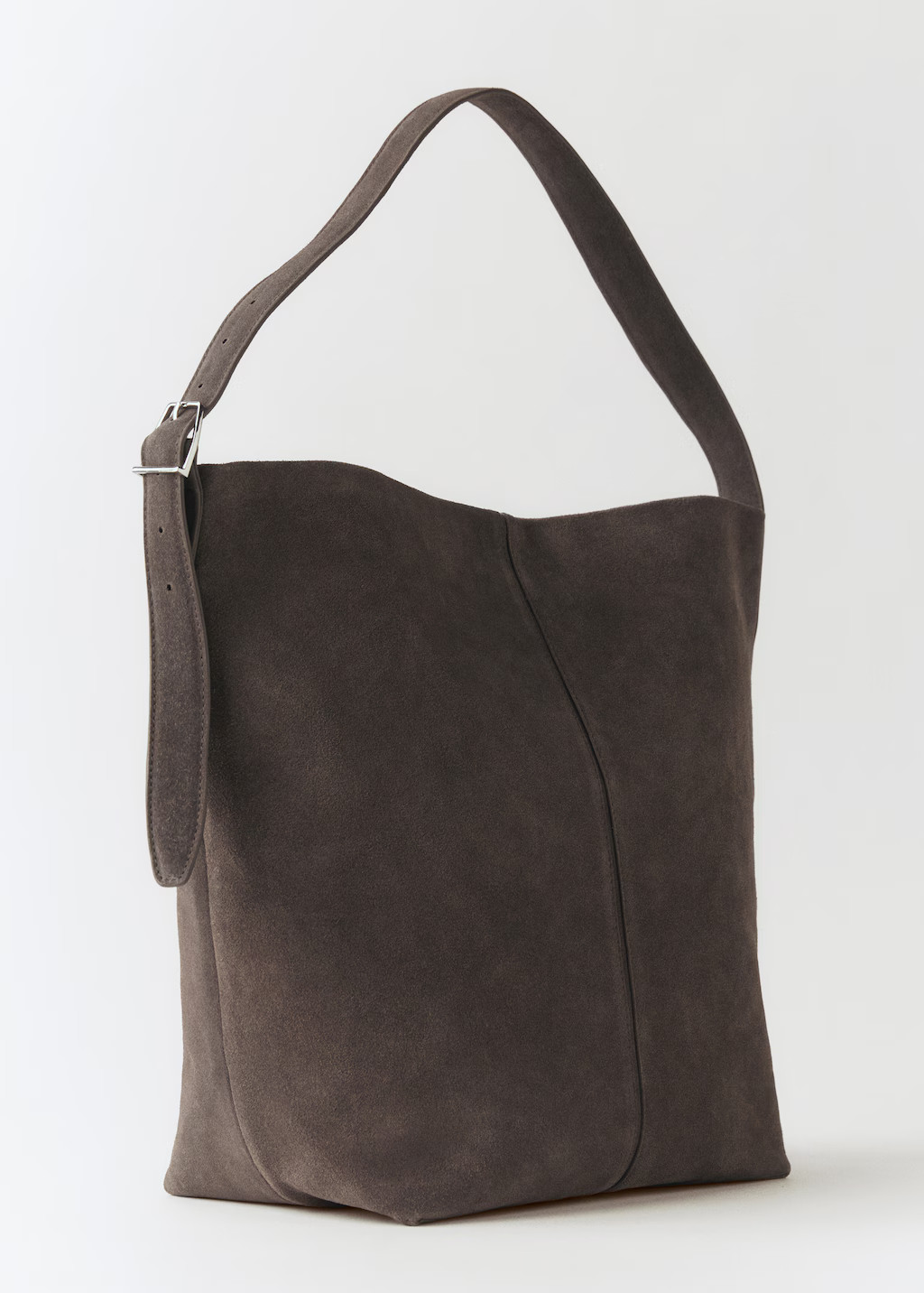 Leather shopper bag | MANGO (US)