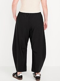 High-Waisted SleekTech Barrel Ankle Pants | Old Navy (US)
