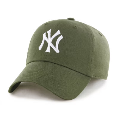 New York Yankees Baseball Hat - Green: MLB Team Logo, Cotton, Adjustable Strap, Adult Sizing, Woven Fabric | Target