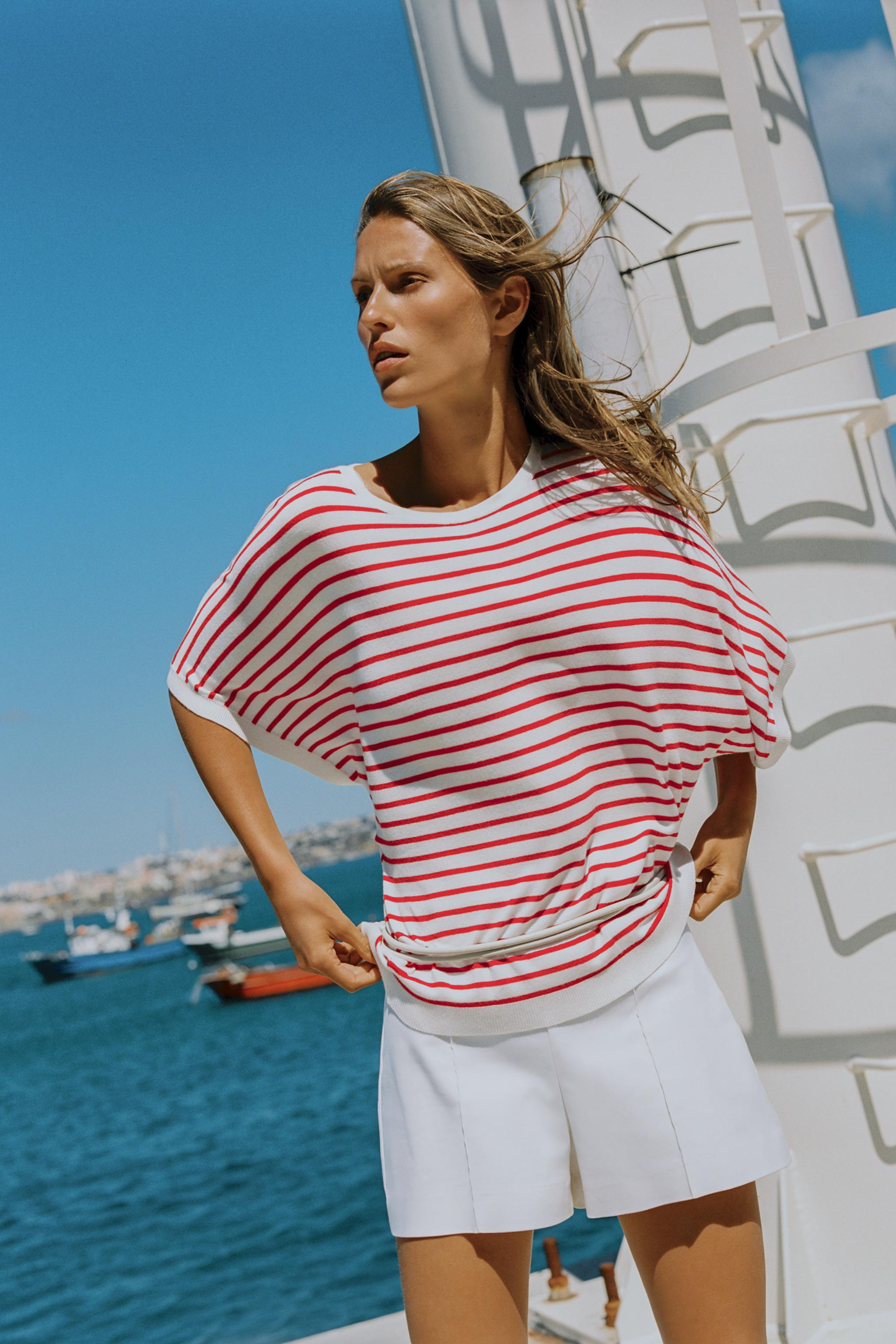 WIDE SLEEVE KNIT TOP | Zara US