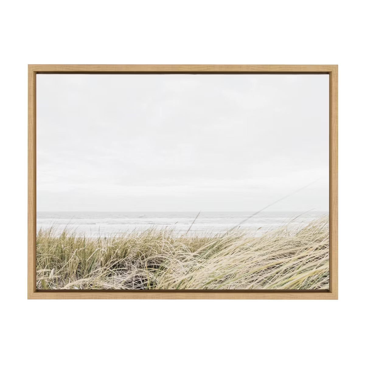 Kate and Laurel Sylvie East Beach Framed Canvas by Amy Peterson Art Studio | Target