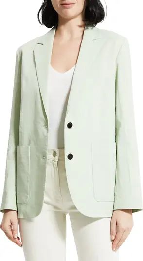 Theory Linen Blend Blazer | Nordstrom | Nordstrom