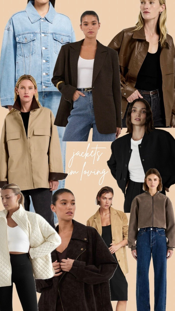 Jackets I’m loving and adding to cart! 

#LTKautumn #LTKaustralia #LTKwinter