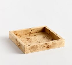 Burlwood Catchall Tray | Pottery Barn (US)