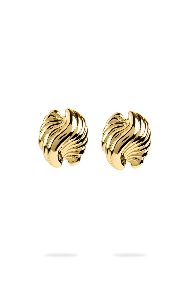 Alina Mini Clamshell Earring | aje. (US, UK, Europe, ROW)