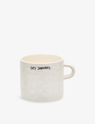 Dry January Ceramic Mug | Selfridges