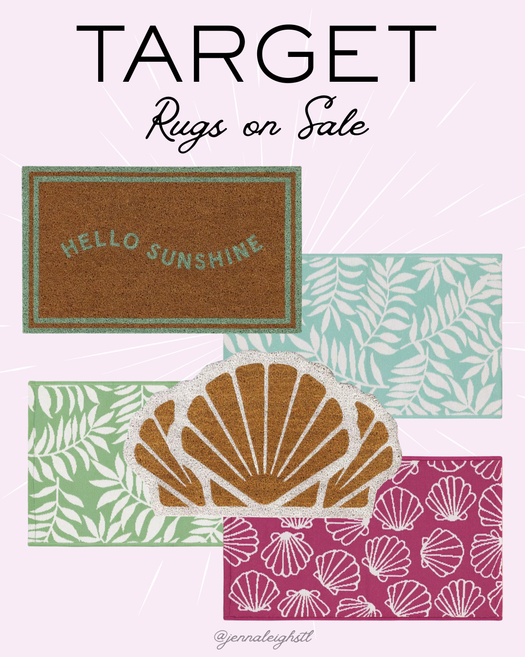 Target doormats are on sale right now and they’re perfect for a summer front porch refresh. So many cute styles to add a fun and welcoming touch to your entryway. 

 #LTKSeasonal #LTKHome #LTKSaleAlert