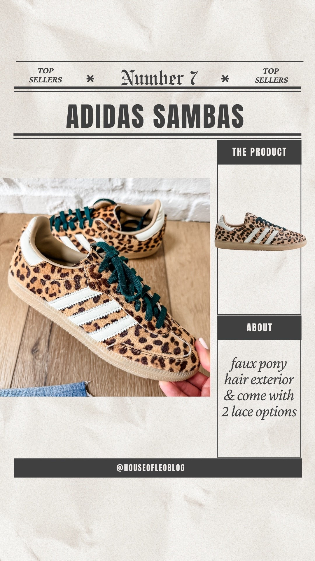 Adidas sneakers size down half. Cheetah sneakers. Leopard sneakers.

#LTKOver40
