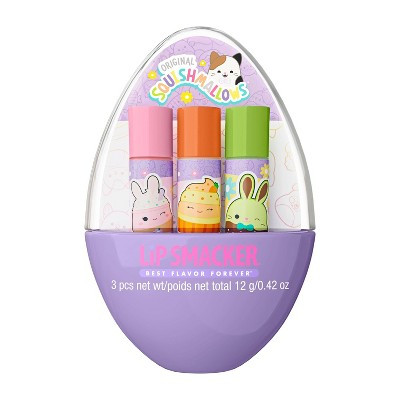 Lip Smacker X Squishmallows Easter Egg Lip Balm Trio - 0.42oz | Target
