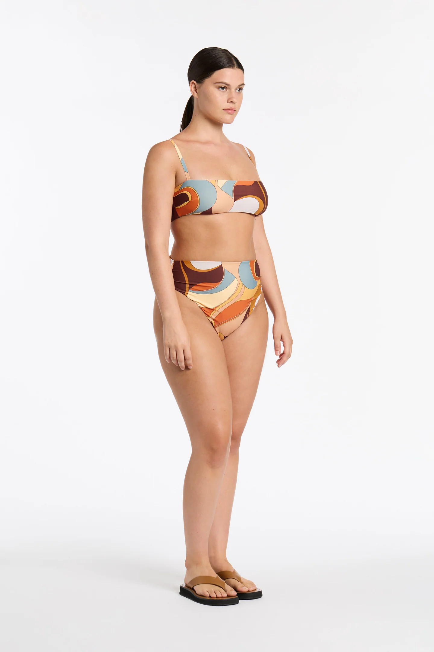 Vista Gathered High Cut Brief | SIR The Label 