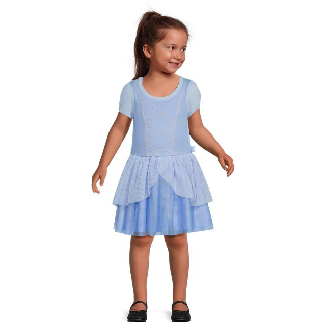 Disney Toddler Girl Cinderella Cosplay Dress, Sizes 12M-5T | Walmart (US)