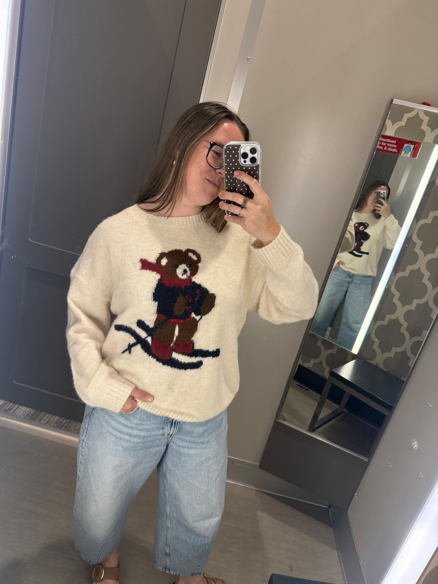 Skiing bear sweater 

#LTKFindsUnder50 #LTKHoliday #LTKSeasonal