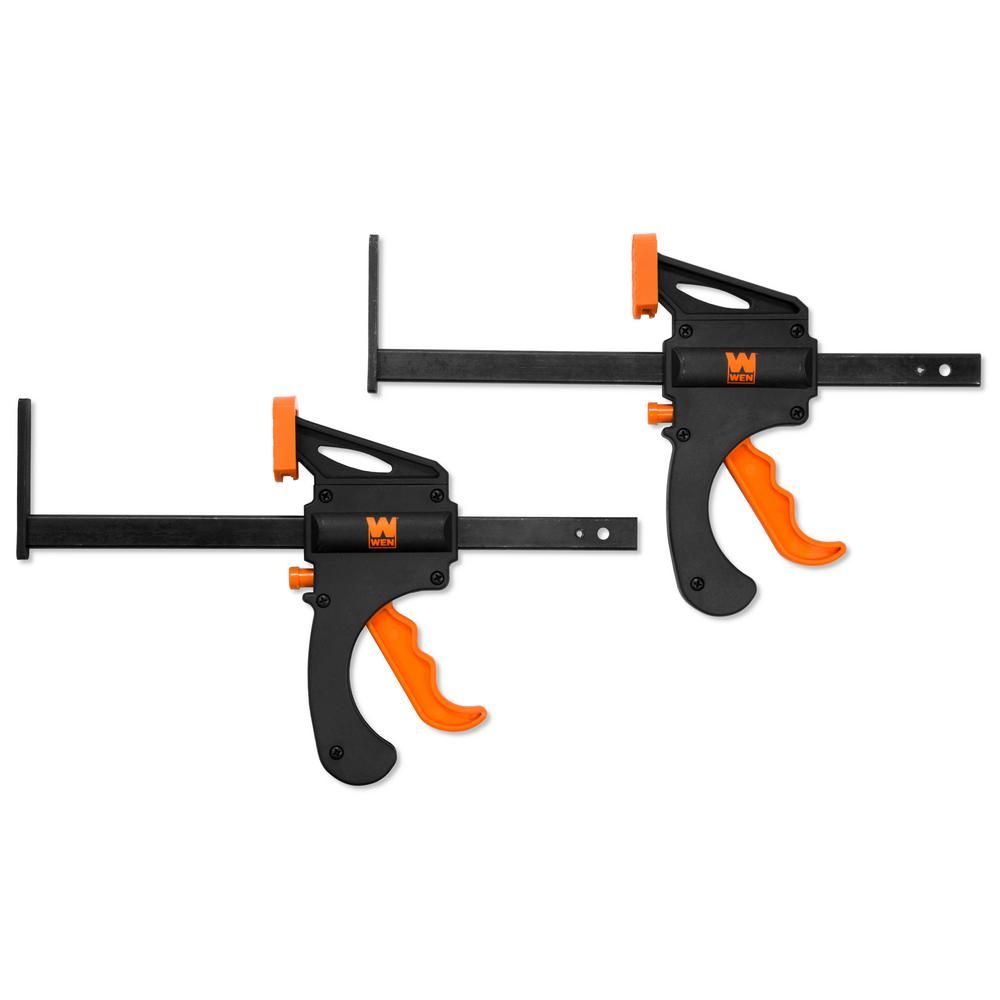 7.5 in. Quick Release Track Saw Clamps (2-Pack) | The Home Depot