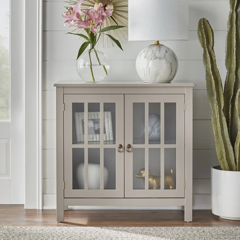 Phillips 2-Door Paneled Accent Cabinet | Wayfair North America