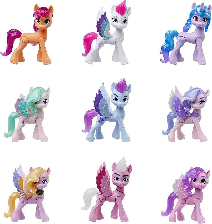 My Little Pony: A New Generation Movie Royal Gala Collection Toy for Kids - 9 Pony Figures, 13 Ac... | Amazon (US)