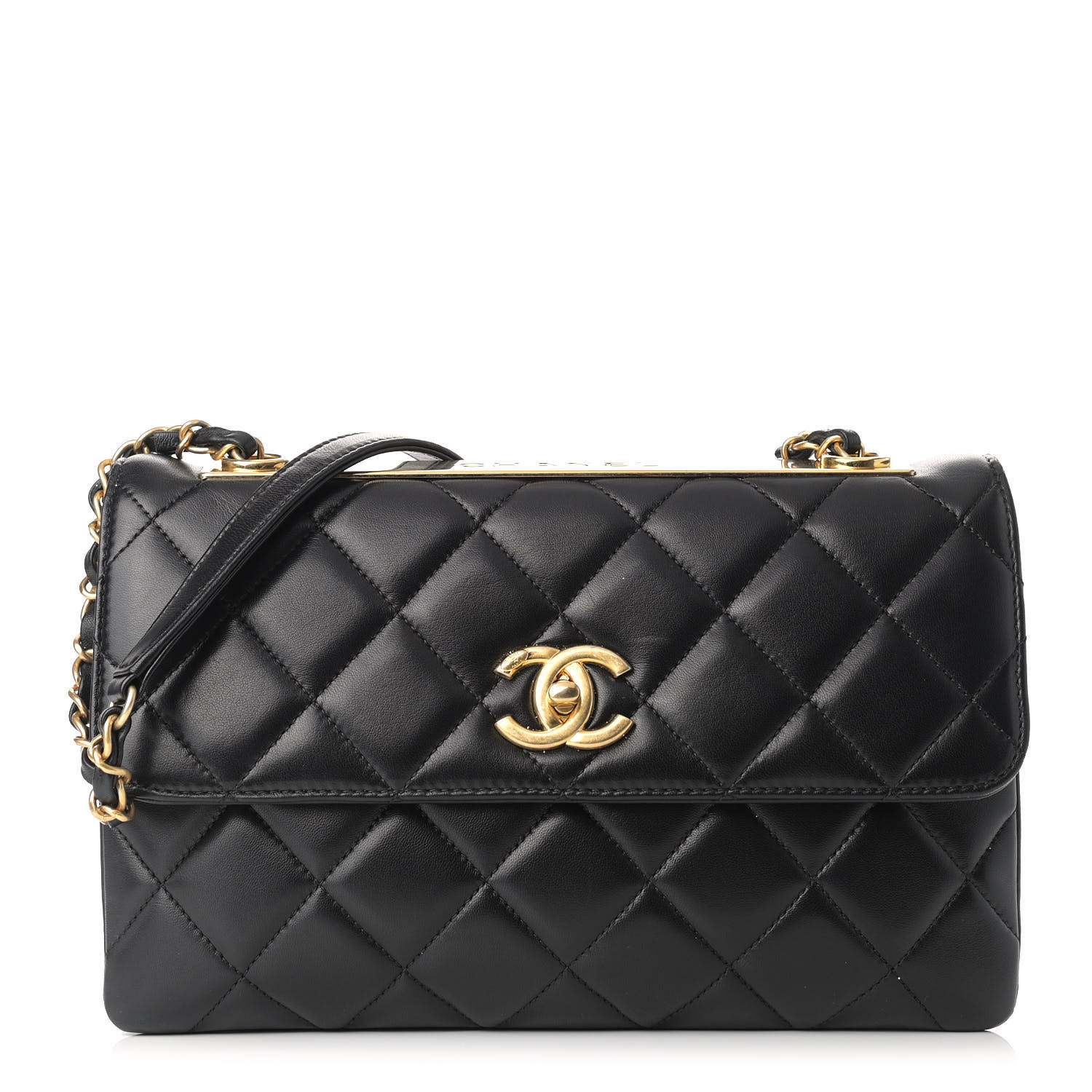 CHANEL

Lambskin Quilted Medium Trendy CC Flap Black | Fashionphile