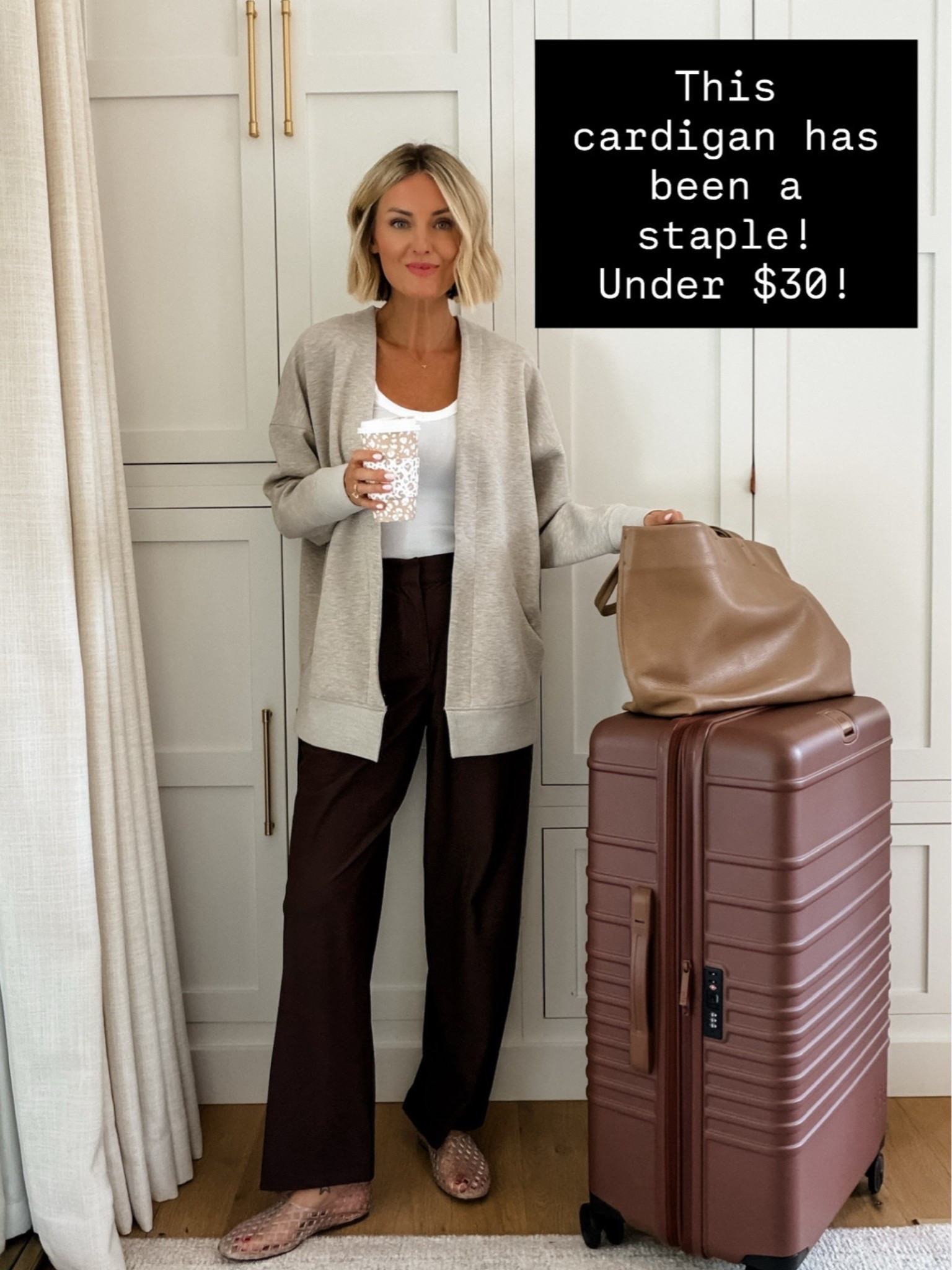 A travel look all on sale? Say less! This cardigan has been a staple for me already & I know I will be wearing all through the fall season! Under $30 on sale! 

Loverly Grey, cardigan, sale finds, travel look

#LTKSaleAlert #LTKActive #LTKootd