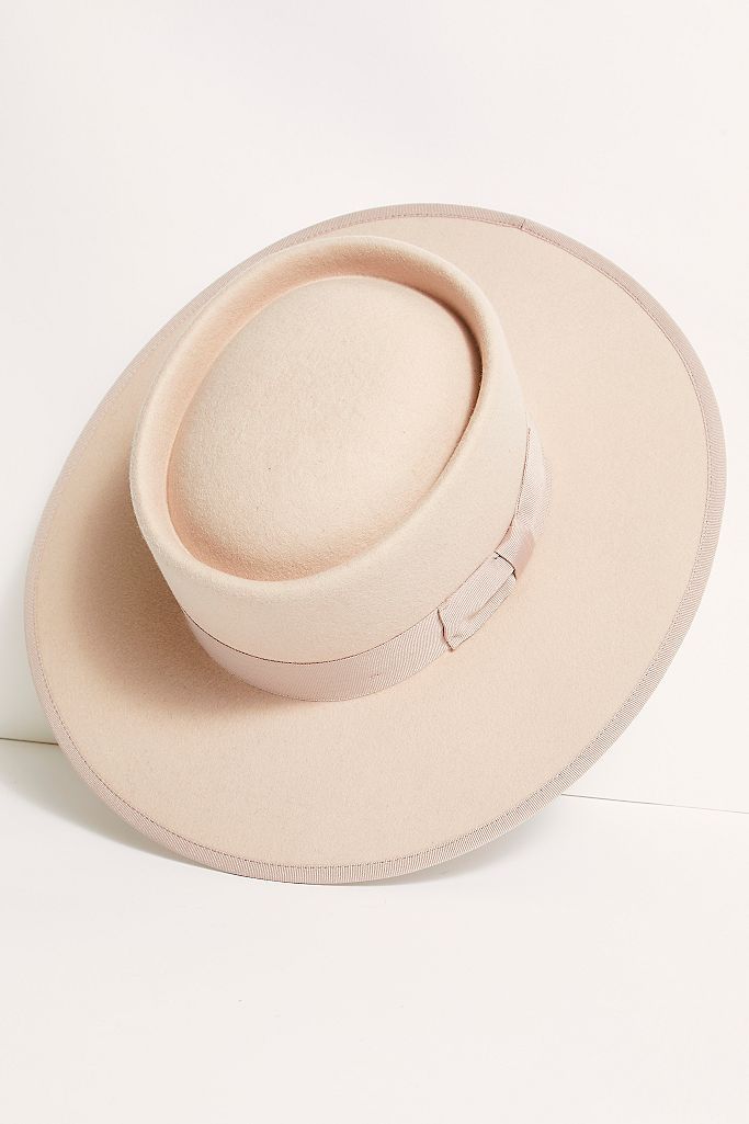 Harlow Felt Boater Hat | Free People | Free People (Global - UK&FR Excluded)