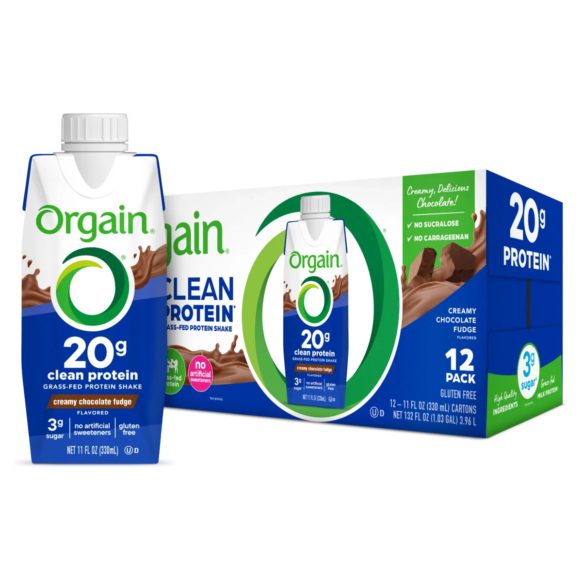Chocolate Clean Protein Shakes | Orgain | Orgain