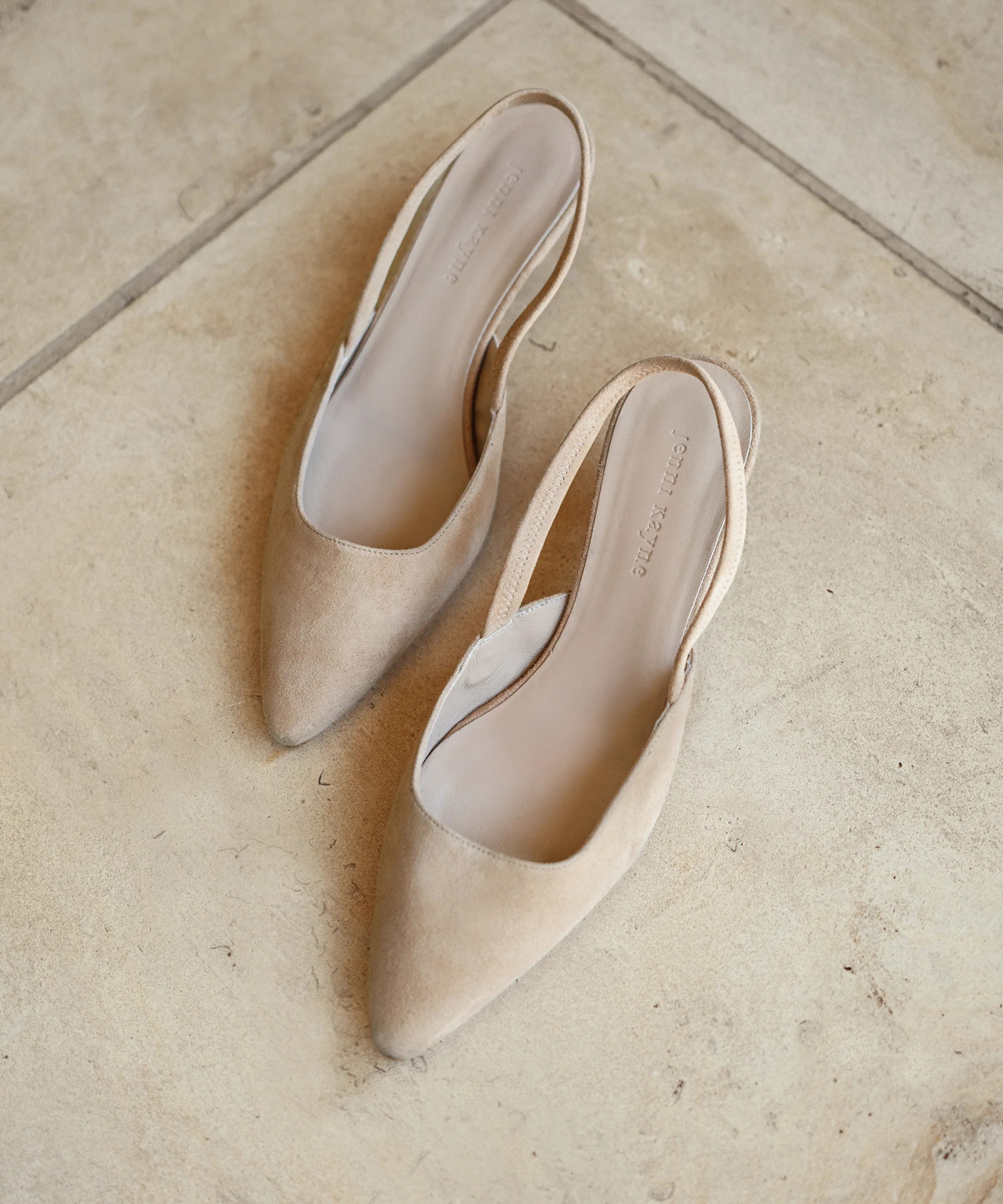 Suede Kitten Heel | Jenni Kayne