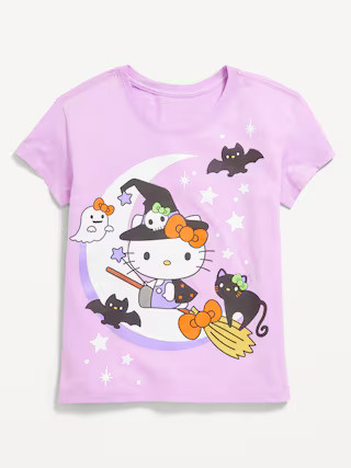 Hello Kitty® Halloween Graphic T-Shirt for Girls | Old Navy | Old Navy (US)