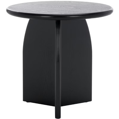 Barazi Round End Table - ACC2303A - Black - Safavieh | Target