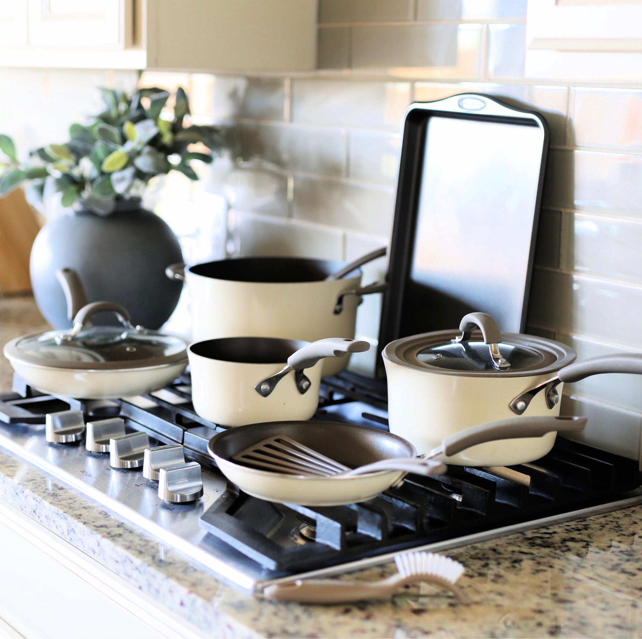 Rachael Ray Cook and Create Cookware Collection is amazing! Super space saving lids that save precious cabinet space and space saving lids. I have them in almond and love them!

#LTKCyberweek #LTKGiftGuide #LTKSeasonal